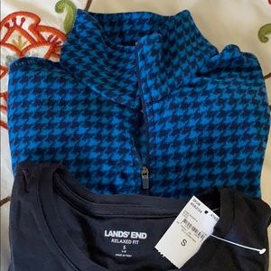 Lends end fleece and long sleeve shirt